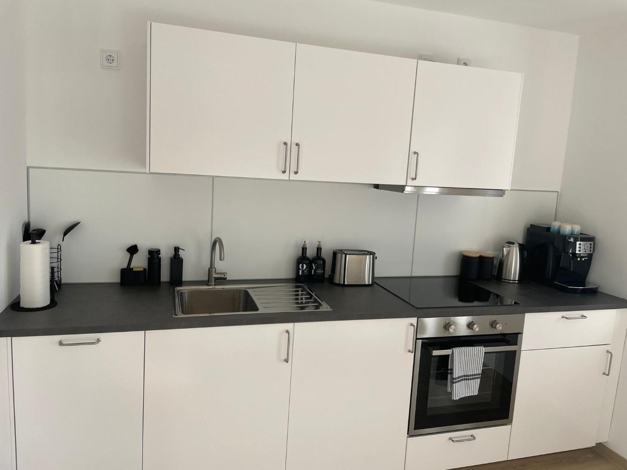 Apartment Lightplace - Innenstadt - Kaffeevollautomat - Balkon Zur Oker - Boxspringbett *